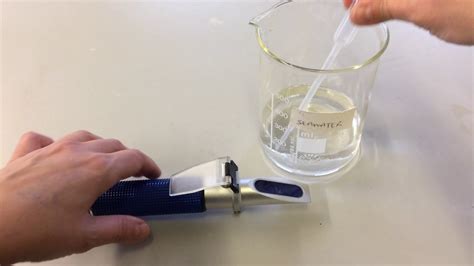 how to measure salinity using refractometer|salinity refractometer reading explanation.